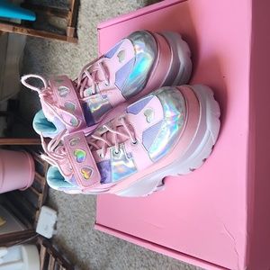 Sugar Thrillz Fairy Walker Platform Sneakers Size 6